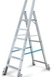 Krause Rollbare Stufenleiter