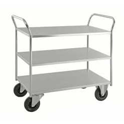 Null Etagenwagen 2 Böden M. Aufkant. 1.080 X 550 X 975 Mm, Traglast: 400 Kg - Weiß -Vago-tools-Geschäft b25ca3c7 ed35 4767 ae4f d1dc49a238d0