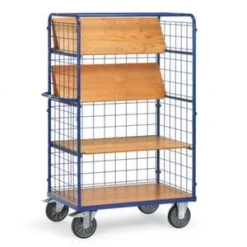 Fetra Tischwagen, Tragl. 600kg, 3 Etage(n), Ladefl. LxB 1200x800mm, Holzböden, RAL5007, TPE-Bereifung 14 Fetra Tischwagen, Tragl. 600kg, 3 Etage(n), Ladefl. LxB 1200x800mm, Holzböden, RAL5007, TPE-Bereifung -Vago-tools-Geschäft b32ce1f8 8cd2 4af9 a401 ec9c1a0d091b