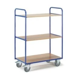 Fetra Etagenwagen, Tragl. 150kg, 3 Etage(n), Ladefl. LxB 800x500mm, Holzböden, RAL7035, TPE-Bereifung -Vago-tools-Geschäft b3f4b38b 81bd 42bd 99d5 2ce4a8e8ee35