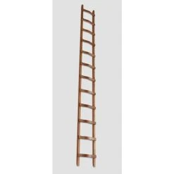 Null Dachdeckerleiter Aus Holz 14 Sprossen