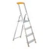 PROREGAL Metal Single Giraffe Einseitige-Aluminium-Bügelleiter Mit Ablageschale | 4 Stufen | 152cm Hoch | Leiter, Trittleiter, Bügelleiter, Stehleiter -Vago-tools-Geschäft bdff9bb9 e4b5 469a 8072 cc170e506a5e 13