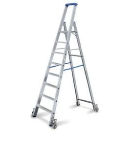 Krause Rollbare Stufenleiter 3 Krause Rollbare Stufenleiter