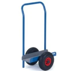 Alternative view of Fetra Plattenroller, Tragl. 400kg, Ladefl. LxB 500x150mm, Stahlplatte/Filz, RAL5007, 2 Räder