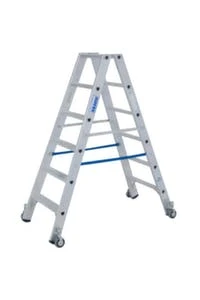 Krause Rollbare Stufenleiter 7 Krause Rollbare Stufenleiter – Bild 5