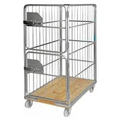 Null Gitterrollwagen 150 Kg, Mit 2 Seiten, LxBxH 530 X 630 X 1.000 Mm, Weiß Lackiert -Vago-tools-Geschäft cddbd48b 59f8 47a6 ac48 ec889ad23d20