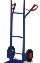 Variofit Stapelkarre, Tragl. 200kg, Schaufel BxT 320x250mm, Stahl, RAL5010, Vollgummi-Bereifung -Vago-tools-Geschäft ce54abb0 8db8 42d6 85a7 1fd0f15d089c 3