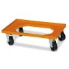 Null Transportroller/Logistikroller Für Eurobehälter 600 X 400 Mm, Orange, Schwarze Kunststoffräder, Tragkraft 250 Kg 1 Null Transportroller/Logistikroller Für Eurobehälter 600 X 400 Mm, Orange, Schwarze Kunststoffräder, Tragkraft 250 Kg -Vago-tools-Geschäft ddc3a599 c6d9 4d04 8d74 28a8e7ca5d4c