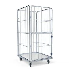 Null Wäschecontainer 1200mm, 720x810KU Weiß, 3-seitig -Vago-tools-Geschäft df888ea3 d989 47d3 81dd 1cc60d6fead3