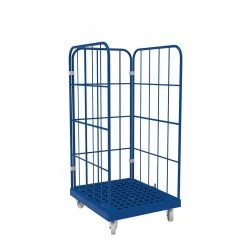 Null Rollbehälter 1450 KU Blau, 724 X 815 Mm, 3-seitig, Blau -Vago-tools-Geschäft e1cb14bc 8c07 4e0d b10a 9036c8d16b85