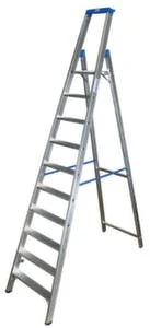 Null Roll-Regalleiter, Holm L 3, 45m, F. H Bis 3, 54m, 13 Stufen, Alu 9 Null Roll-Regalleiter, Holm L 3, 45m, F. H Bis 3, 54m, 13 Stufen, Alu – Bild 7