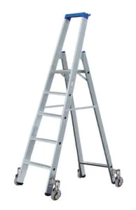 Krause Rollbare Stufenleiter 9 Krause Rollbare Stufenleiter – Bild 7