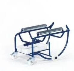 Rollcart Fasskippbock, F. 1x200l Fass, Ölwanne 10l, Auflage M. Walzen, RAL5010, HxLxB 575x810x720mm, Polyamid-Bereifung -Vago-tools-Geschäft e7a51673 5029 4c39 9be2 8b7df6656442 3