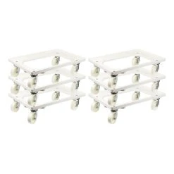PROREGAL Transportroller Für Euroboxen 60x40cm Mit Kunststoffräder Weiß | Offenes Deck | 4 Lenkrollen | Traglast 300kg 15 PROREGAL Transportroller Für Euroboxen 60x40cm Mit Kunststoffräder Weiß | Offenes Deck | 4 Lenkrollen | Traglast 300kg -Vago-tools-Geschäft e9789ee8 b391 4ce2 9c57 d134d67bd521