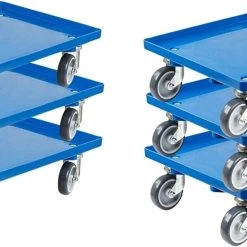 PROREGAL Transportroller Für Euroboxen 60x40cm Mit Gummiräder Blau | Geschlossenes Deck | 4 Lenkrollen | Traglast 300kg 15 PROREGAL Transportroller Für Euroboxen 60x40cm Mit Gummiräder Blau | Geschlossenes Deck | 4 Lenkrollen | Traglast 300kg -Vago-tools-Geschäft ee6d7210 f603 4618 bfc5 43c8a039debc