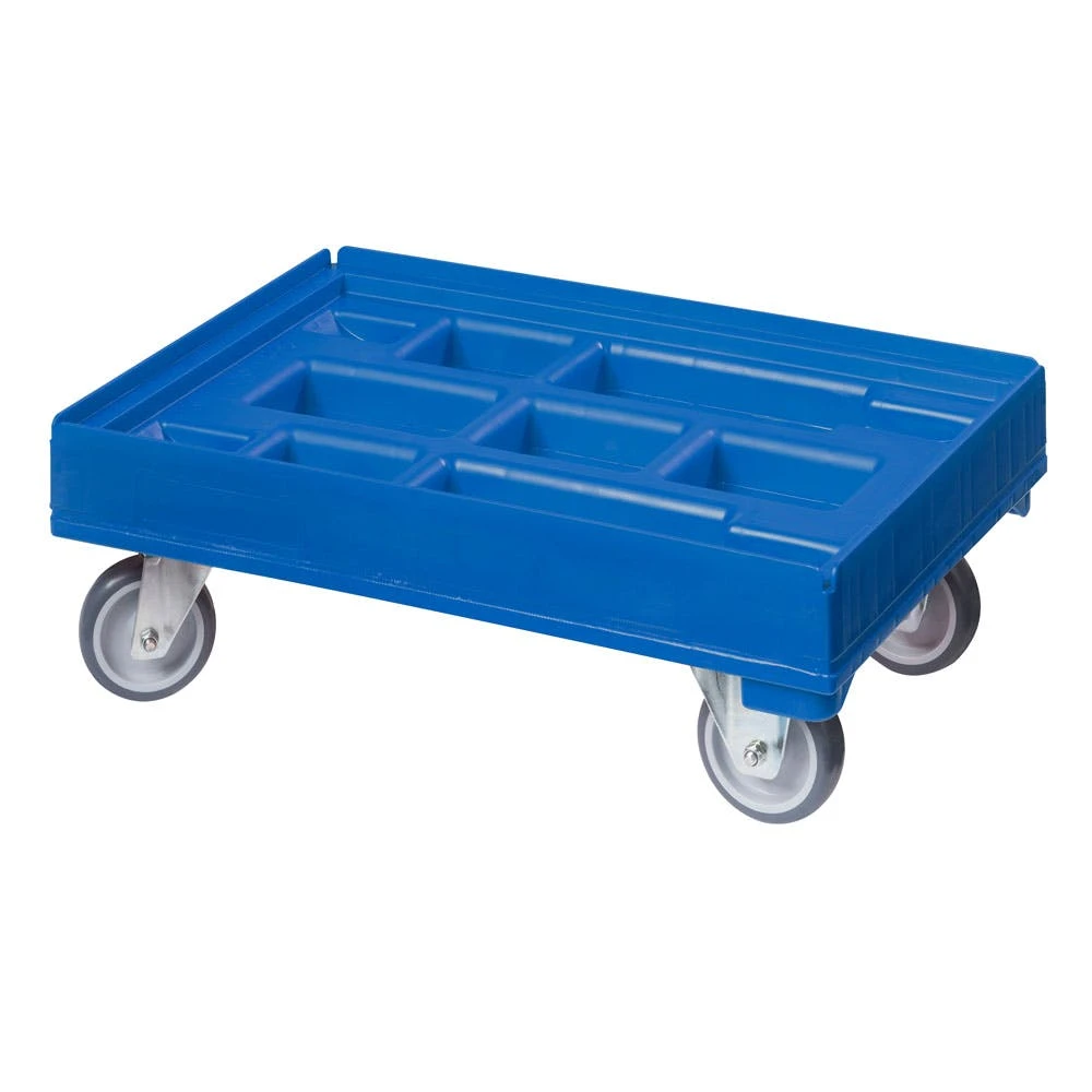 Null Hygiene Transportroller Für Kisten 60 X 40 Cm Mit 2 Bock- Und 2 Lenkrollen In Blau 3 Null Hygiene Transportroller Für Kisten 60 X 40 Cm Mit 2 Bock- Und 2 Lenkrollen In Blau