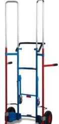 Variofit Reifenkarre, Tragl. 200kg, RAL5010, Luft-Bereifung