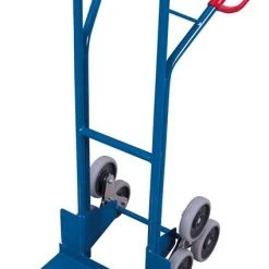 Variofit Treppenkarre Mit 2 Dreiarmigen Radsternen RAL5010 Enzianblau Sackkarre