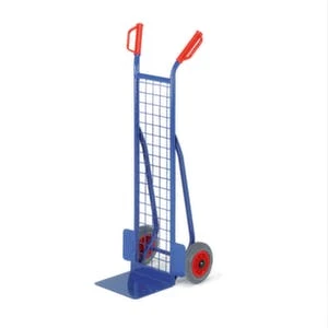 Rollcart Stapelkarre, Tragl. 200kg, Schaufel BxT 300x250mm, Stahl, RAL5010, TPE-Bereifung 3 Rollcart Stapelkarre, Tragl. 200kg, Schaufel BxT 300x250mm, Stahl, RAL5010, TPE-Bereifung