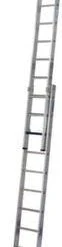 Krause Schiebeleiter, 2x12 Sprossen/Stufen, Holm L 3, 5-6, 05m, 2-tlg., Alu -Vago-tools-Geschäft fd36a918 b058 4962 92ab 36c5659e471c 1