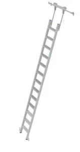 Krause Schienen, F. Regaleinhängeleiter, LxØ 3mx30mm, Eloxiert 9 Krause Schienen, F. Regaleinhängeleiter, LxØ 3mx30mm, Eloxiert – Bild 7