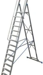 Krause Fahrbare Stufen-Plattformleiter, Einseitig, 7 Stufe(n), Stand H 1, 65m, Holm L 2, 85m, Handlauf Beidseitig, Alu -Vago-tools-Geschäft fe490fd0 b8d2 4e24 8db4 af43e93a242b 3